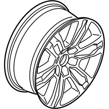 Ford JL3Z-1007-D Wheel, Alloy