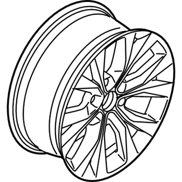 Ford KL3Z-1007-A Wheel, Alloy