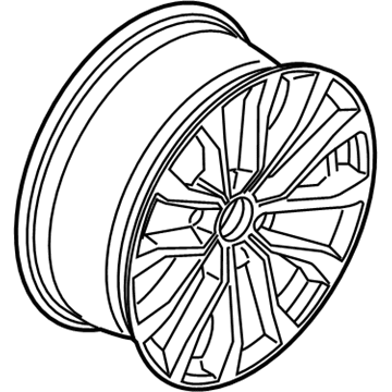 Ford JL3Z-1007-F Wheel, Alloy