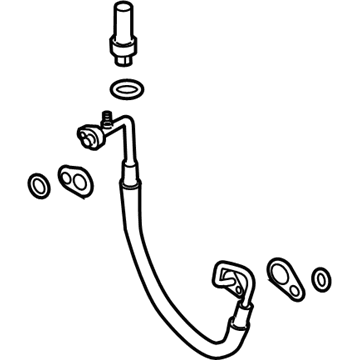 Ford 9G1Z-19972-A Tube Assembly