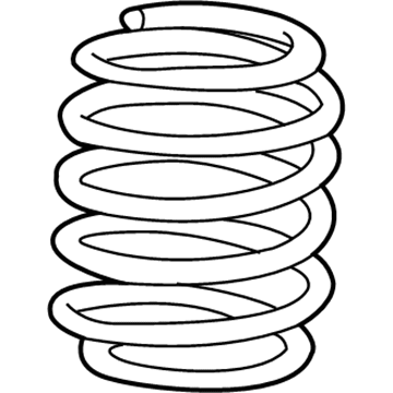 Mopar 5168668AB Front Coil Spring