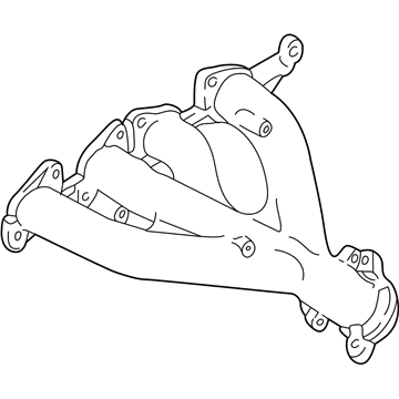 GM 91176663 Engine Exhaust Manifold