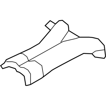 BMW 51-48-7-158-410 Thermal Insulation Tunnel Rear
