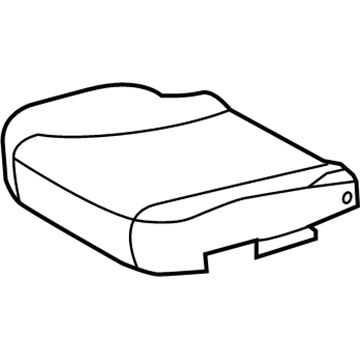 Toyota 71072-33D90-B4 Cushion Cover