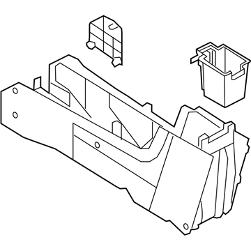 Ford 9L8Z-78045A36-EA Console Base