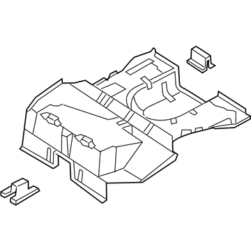 Ford YS4Z-7411215-SA Rear Floor Pan