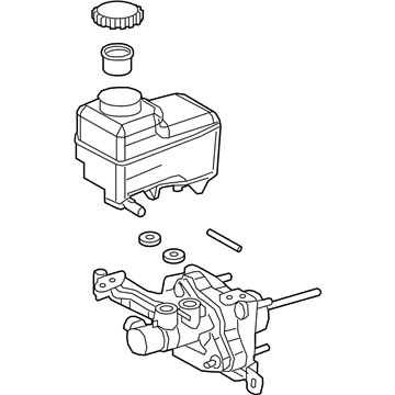 Lexus 47201-11031 Cylinder Sub-Assembly, B