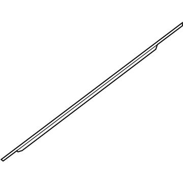 Nissan 82820-3SG0A MOULDING - Rear Door Outside, RH