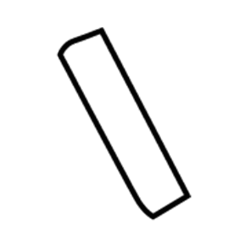 Nissan 82812-3SG1A Tape-Rear Door Outside, RH