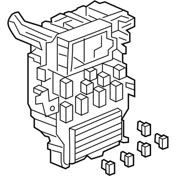 Honda 38200-SHJ-A04 Box Assembly, Fuse