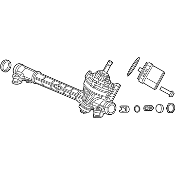 Honda 53601-TR6-A91 Box, Power Steering Gear