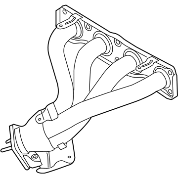 Kia 285102EHK0 Exhaust Manifold Catalytic Assembly