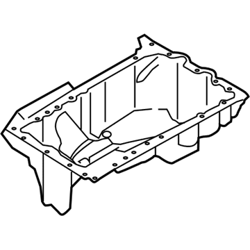 BMW 11-13-7-601-942 Oil Pan