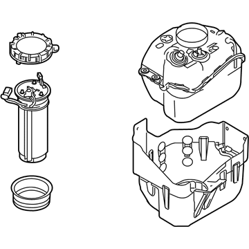 Ford BC3Z-5J228-C Tank Assembly