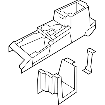 Mopar 5KE541KAAL Console-Floor