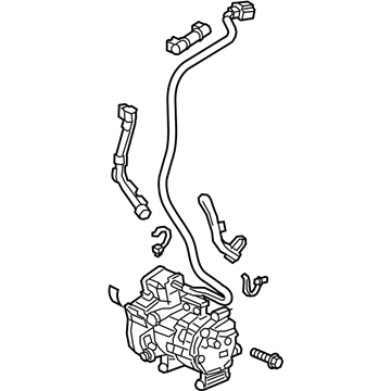 Honda 38800-5WJ-A02 Compressor Assy.