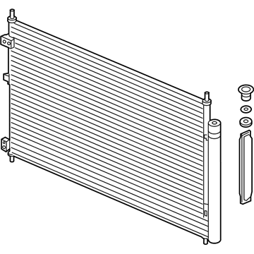 Honda 80110-TRW-A02 W-CONDENSER