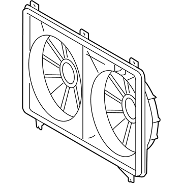 Lexus 16711-38060 Shroud, Fan