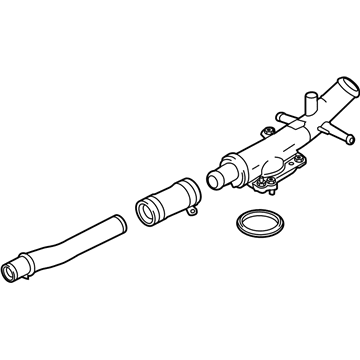 Ford FT4Z-8592-E Outlet Tube