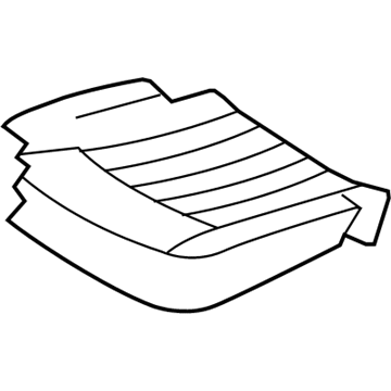 Hyundai 88260-3M100-BAW Front Passenge Side Seat Cushion Covering