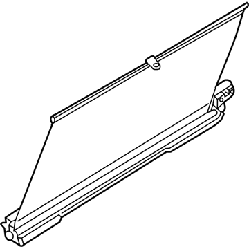 Kia 83362A9000 Curtain-Rear Door, RH