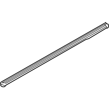 Kia 83241A9000 WEATHERSTRIP-Rear Door Belt Inside
