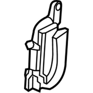 Kia 83610A9001DAA Rear Door Inside Handle Assembly, Left
