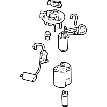 Hyundai 31110-3X500 Complete-Fuel Pump