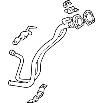 Hyundai 31030-3X520 Filler Neck & Hose Assembly