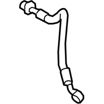 Kia 587372B010 Rear Wheel Hose Left
