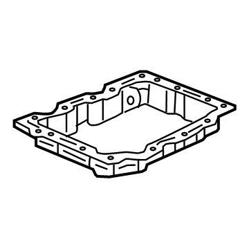 GM 12676340 Lower Oil Pan