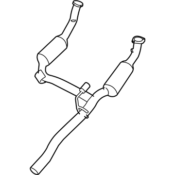 Mopar 52109800AG Catalytic Converter & Pipe