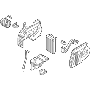 Kia 979001U050 Rear Heater & Air Conditioner Unit
