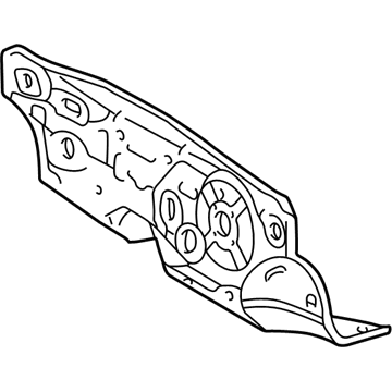 Toyota 55101-48050 Panel Sub-Assembly, Dash