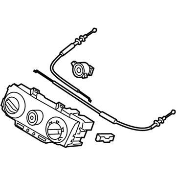 Hyundai 97250-J9070-TMT Heater Control Assembly