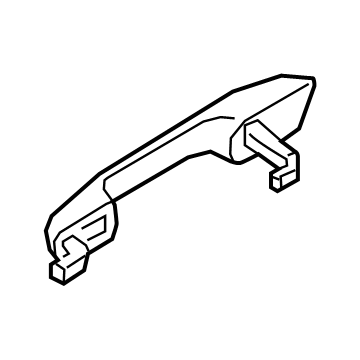 Hyundai 82661-K2010 Door Outside Handle Assembly, Right