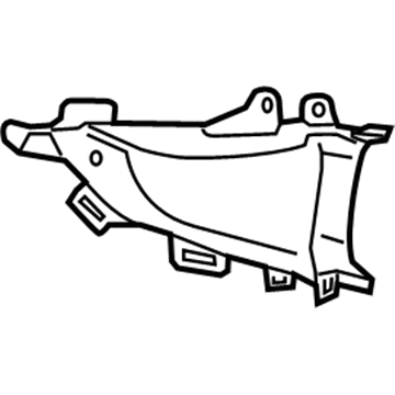 GM 84078625 Air Duct