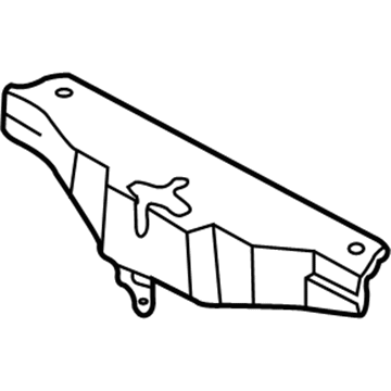 Hyundai 81193-3D000 Protector-Hood Latch