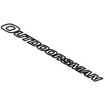 Mopar 68142225AA NAMEPLATE-TAILGATE