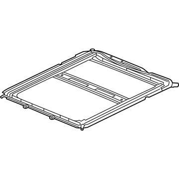 GM 23495100 Sunroof Frame