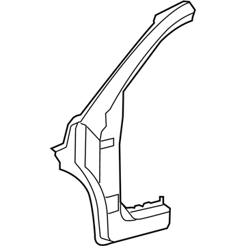 Toyota 61132-0E040 Outer Hinge Pillar