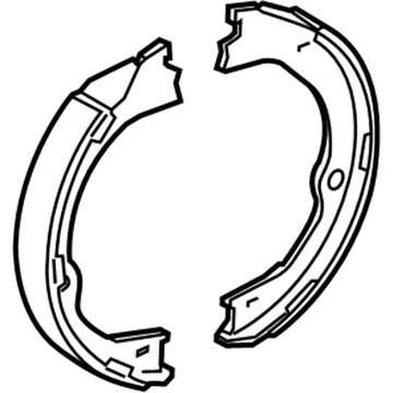 GM 23135902 Park Brake Shoes