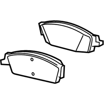 GM 84176465 Rear Pads