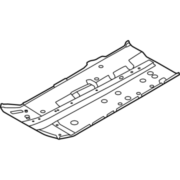 Nissan G4321-6LBMA Floor-Front, LH