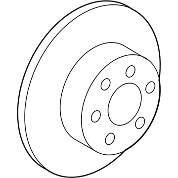 Nissan 43206-1PA1A Rotor Brake