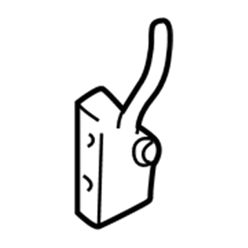 Hyundai 89430-38200 Release Assembly-Rear Seat Back Lock RH