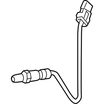 GM 12643708 Sensor Asm-Heated Oxygen (Post-Catalyst B1S2)