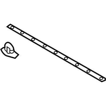 Hyundai 86435-2W000 Strip Assembly-Hood Seal