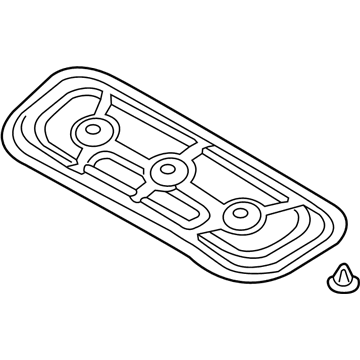 Hyundai 81124-2W000 Pad-Hood Insulating