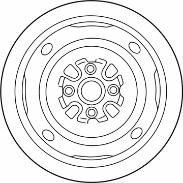 Toyota 42611-10322 Wheel, Spare